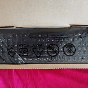 Wireless Black Keyboard